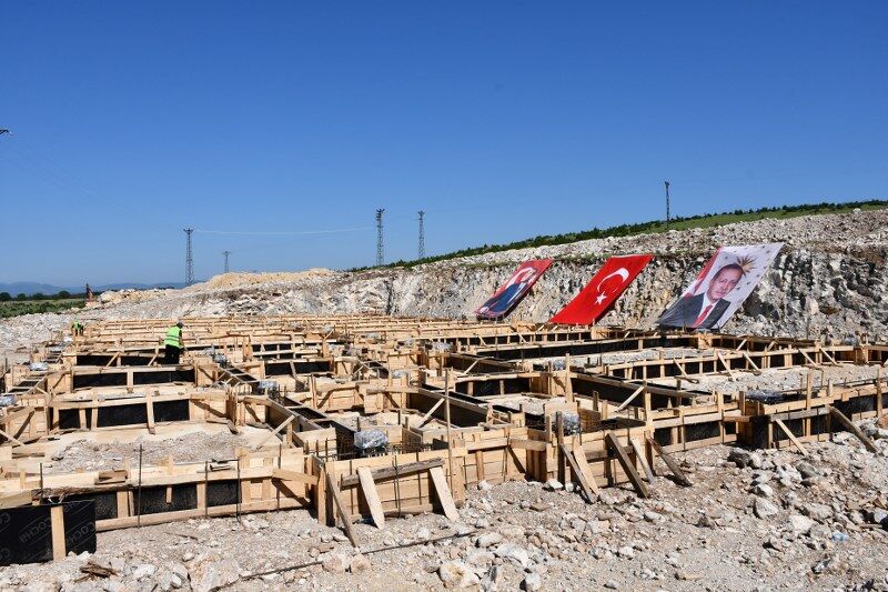 samsun haber: Vezirköprü OSB'de ilk fabrika için ilk kazma vuruldu