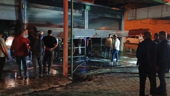 samsun haber: Bafra'da sanayi sitesinde korku dolu gece!