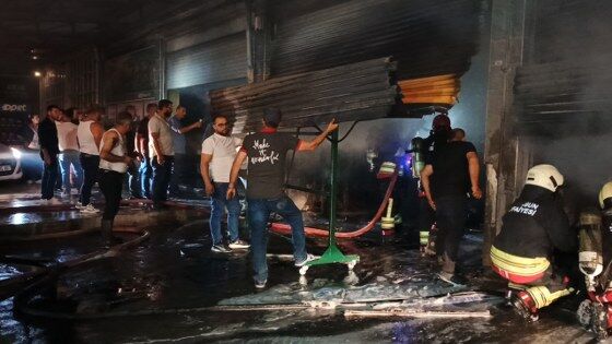 samsun haber: Bafra'da sanayi sitesinde korku dolu gece!