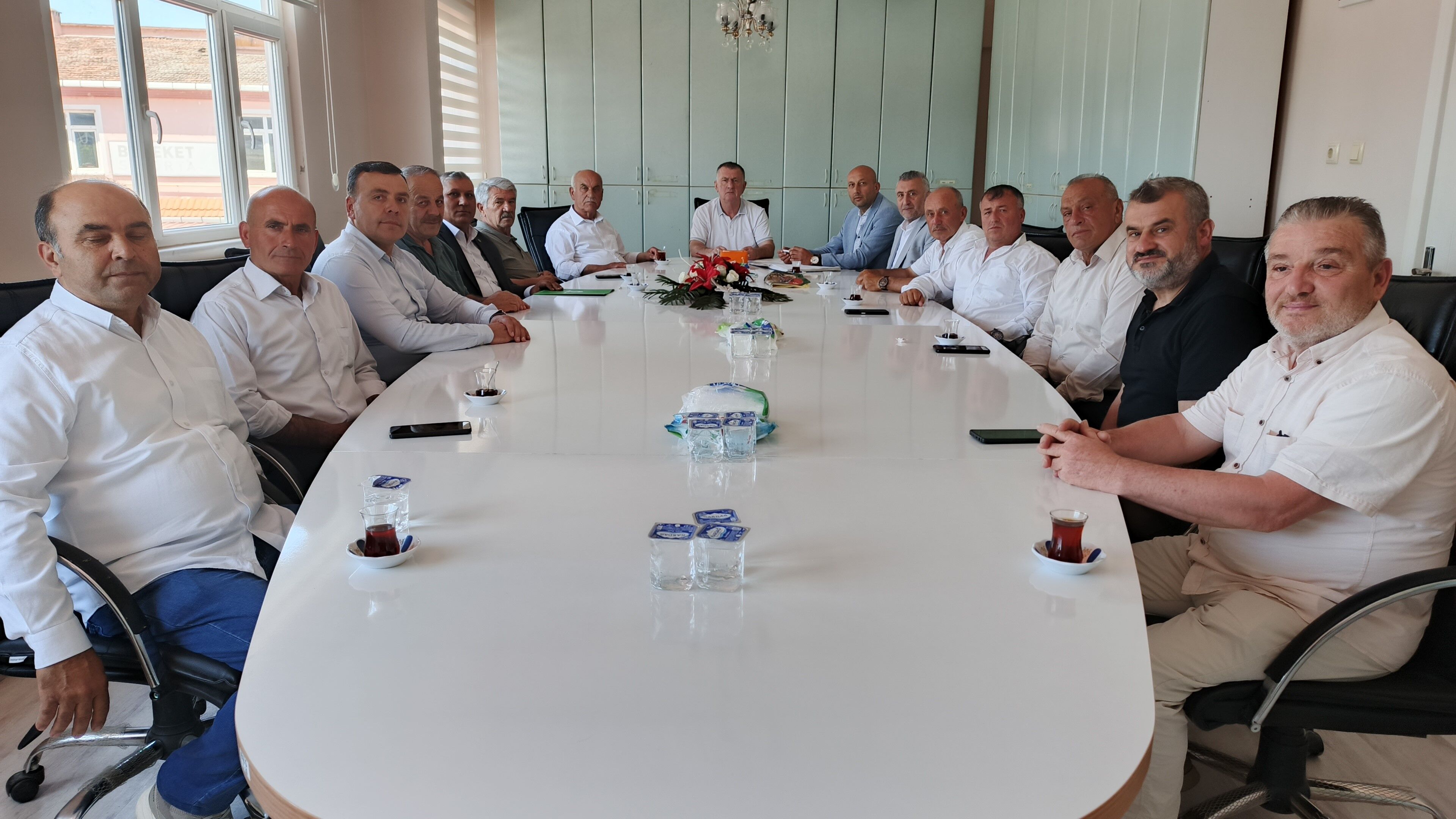 samsun haber: 16 ilçe ziraat odası başkanından Bafra'da ortak açıklama