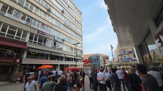 samsun haber: Samsun'da işlek caddede faciadan dönüldü! Hayat kurtaran detay