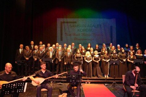 samsun haber: Samsun Adalet Korosu'ndan alkış alan konser