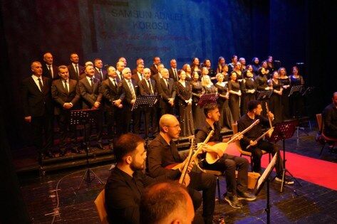 samsun haber: Samsun Adalet Korosu'ndan alkış alan konser