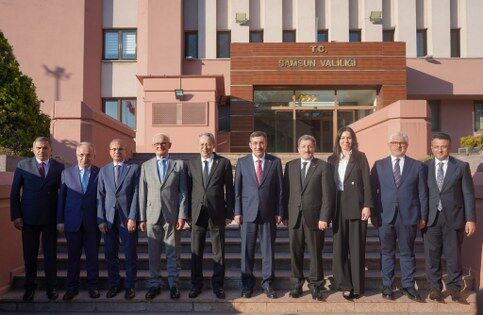 samsun haber: Cumhurbaşkanı Yardımcısı Cevdet Yılmaz: MKE ve BAYKAR yatırımları Samsun'u uçuracak
