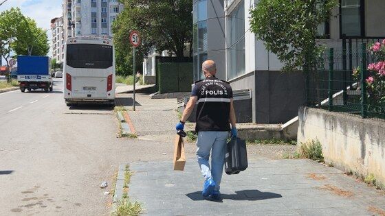samsun haber: Samsun'da 11 katlı binada panik! Pencereden düştü
