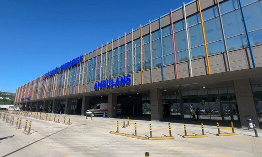 samsun haber: Samsun'da hastane inşaatında işçi 18 metreden düştü