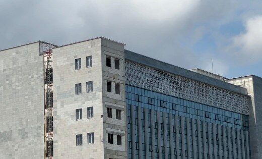 samsun haber: Samsun'da hastane inşaatında işçi 18 metreden düştü