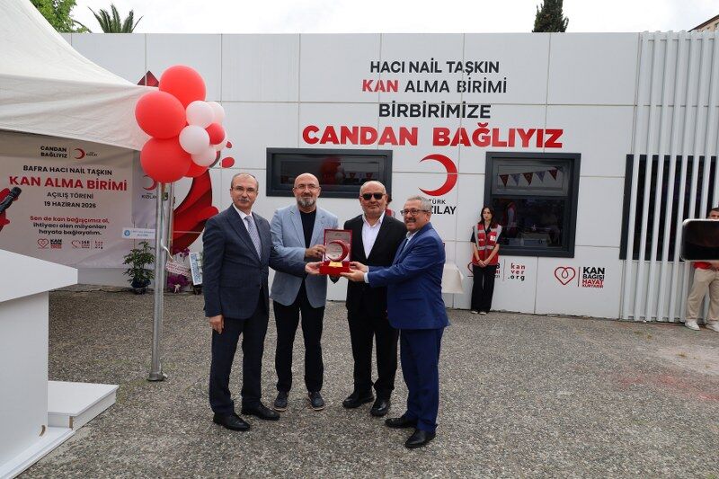 samsun haber: Bafra'ya yeni kan alma birimi kazandırıldı