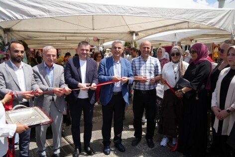 samsun haber: İlkadım'da kadınların el emeği sergisine yoğun ilgi