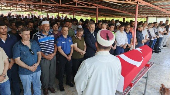 samsun haber: Samsun'da hayatını kaybeden emekli komiser Erdal Bereket'e veda