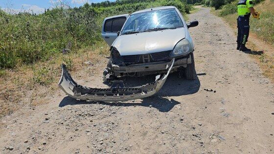samsun haber: Samsun'da otomobil şarampole uçtu! 3 yaralı