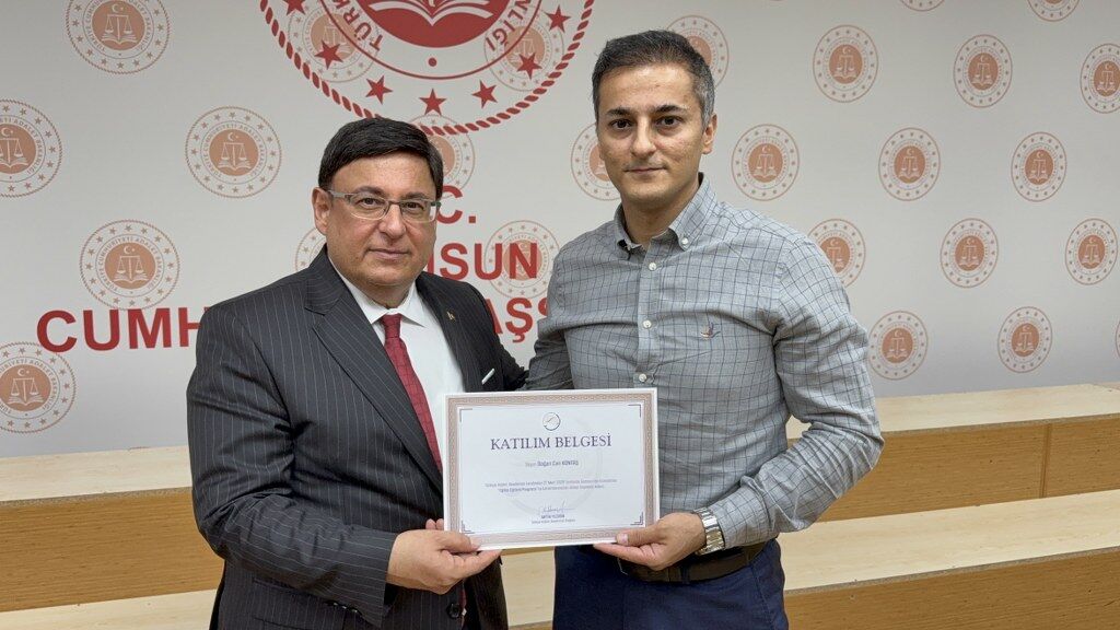 Cumhuriyet Başsavcısı Mehmet Sabri Kılıç'a Samsun Adliyesi'nde veda