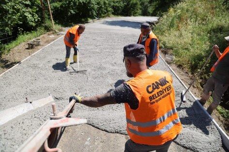 samsun haber: Canik'te yeni yollar hizmete hazırlanıyor