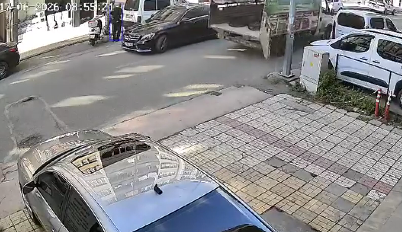 samsun haber: Samsun'da tehlikeli anlar kamerada