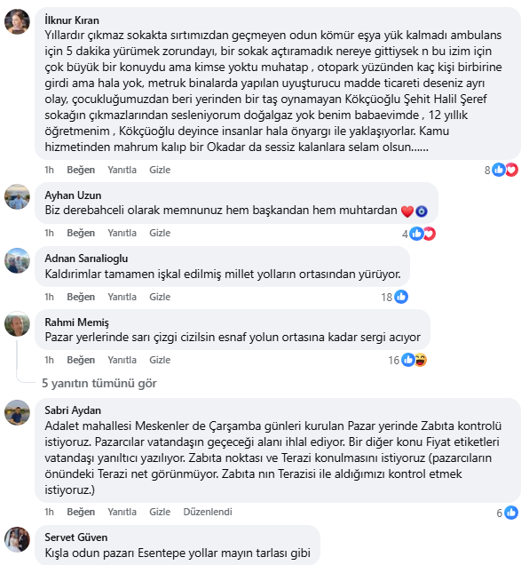 samsun haber: İlkadım'da vatandaş yol, temizlik ve kaldırım işgalinden dertli 