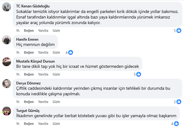 samsun haber: İlkadım'da vatandaş yol, temizlik ve kaldırım işgalinden dertli 