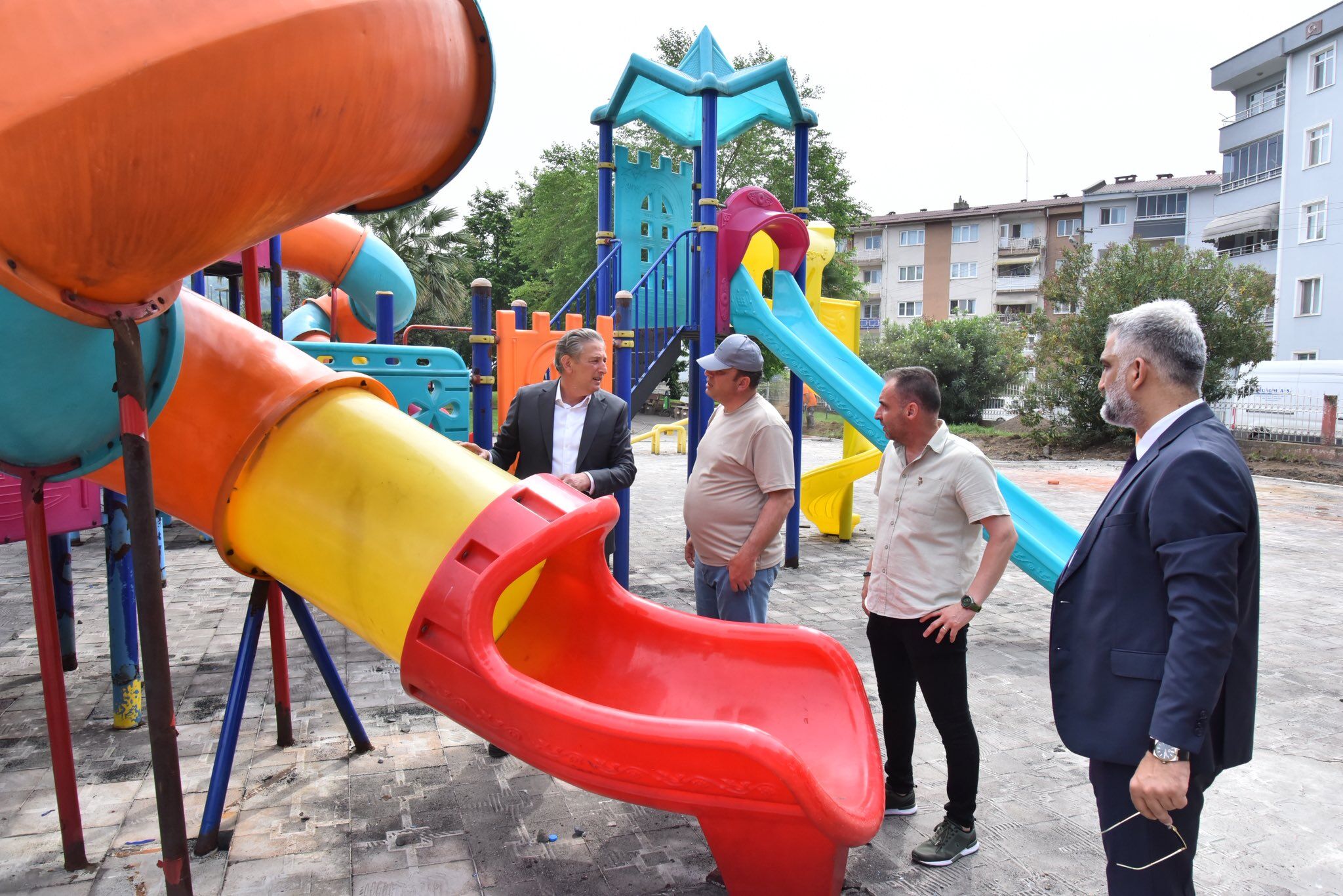 samsun haber: Tekkeköy'de Sıtkı Ünal Yücel Parkı yenileniyor
