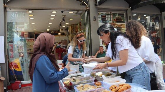 samsun haber: Samsun'da iyilik için tezgah açtılar