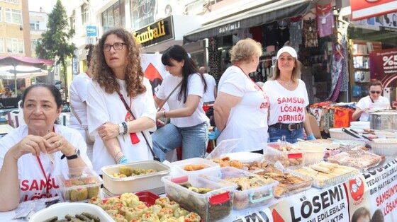 samsun haber: Samsun'da iyilik için tezgah açtılar