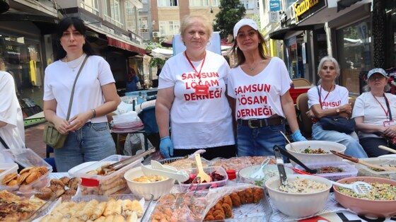 samsun haber: Samsun'da iyilik için tezgah açtılar
