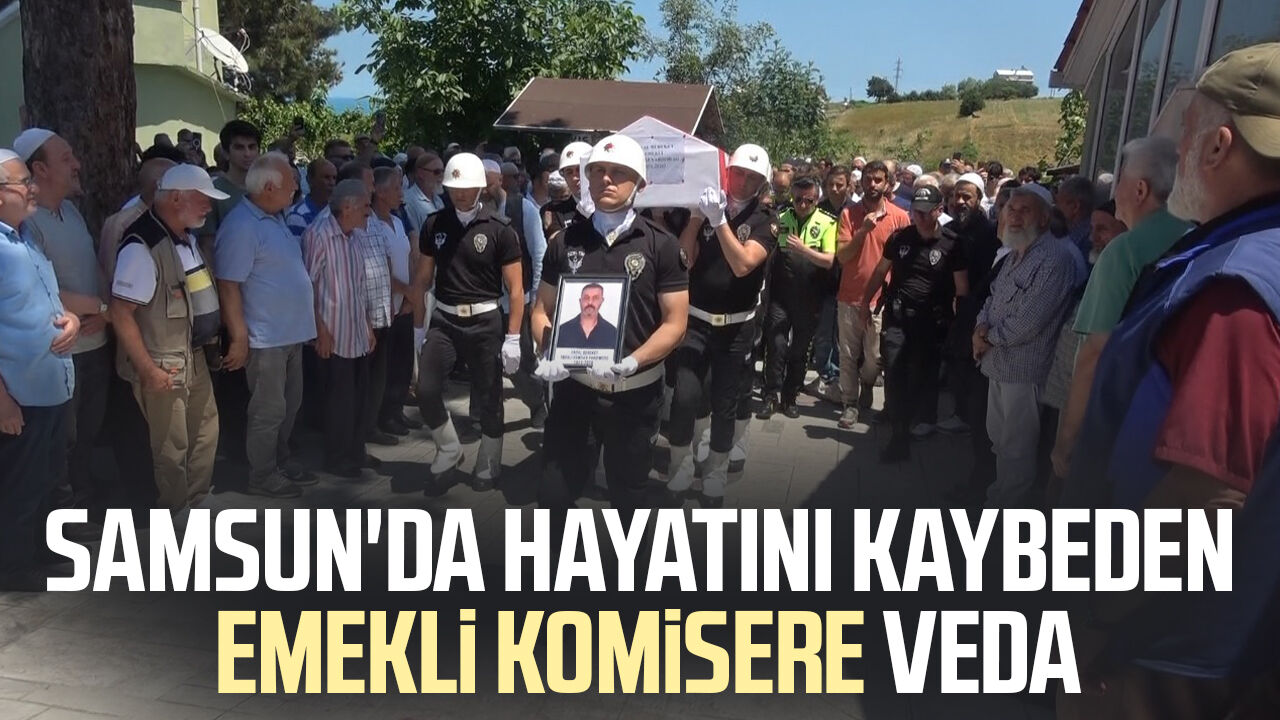 Samsun'da Hayatını Kaybeden Emekli Komiser Erdal Bereket'e Veda 3-1