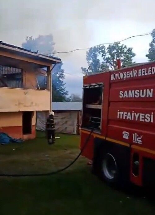 Samsunda Yangin Terme 6