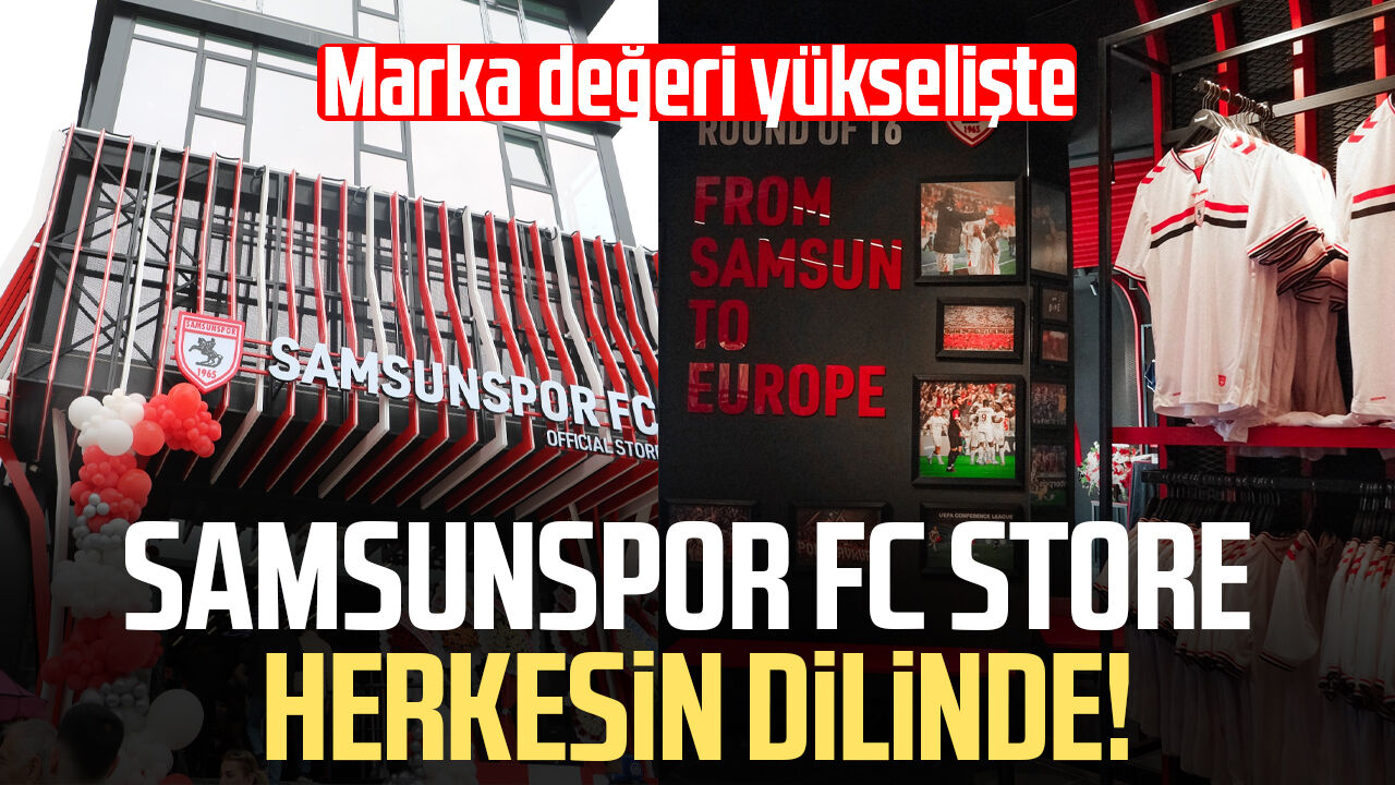 Samsunspor Fc Store Herkesin Dilinde