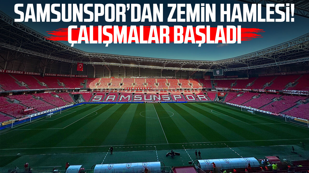 Samsunspordan Zemin Hamlesi Calismalar Basladi 206