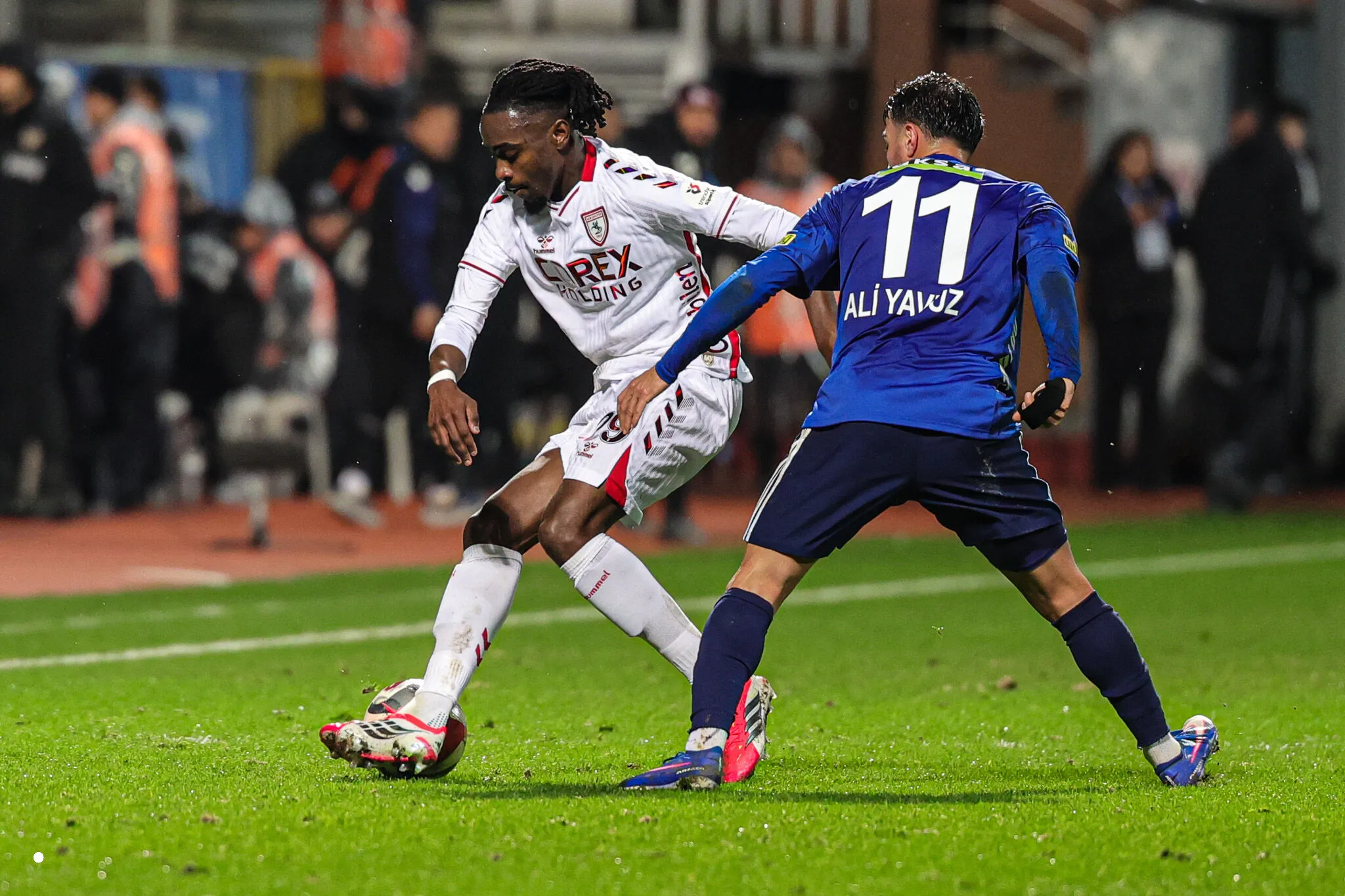 Samsunsporlu Makoumbouya Talip Cikti