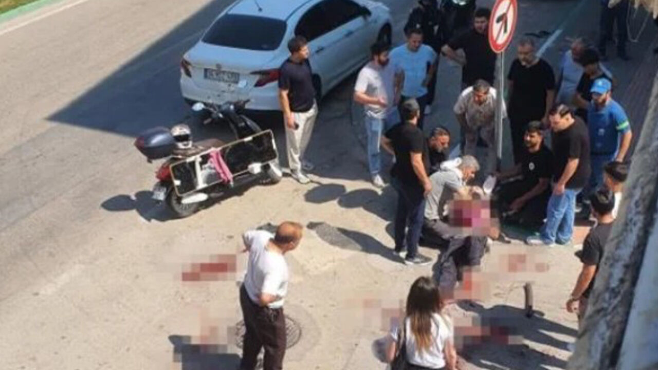 Sokak kan gölüne döndü, yaralı babanın feryadı yürek dağladı