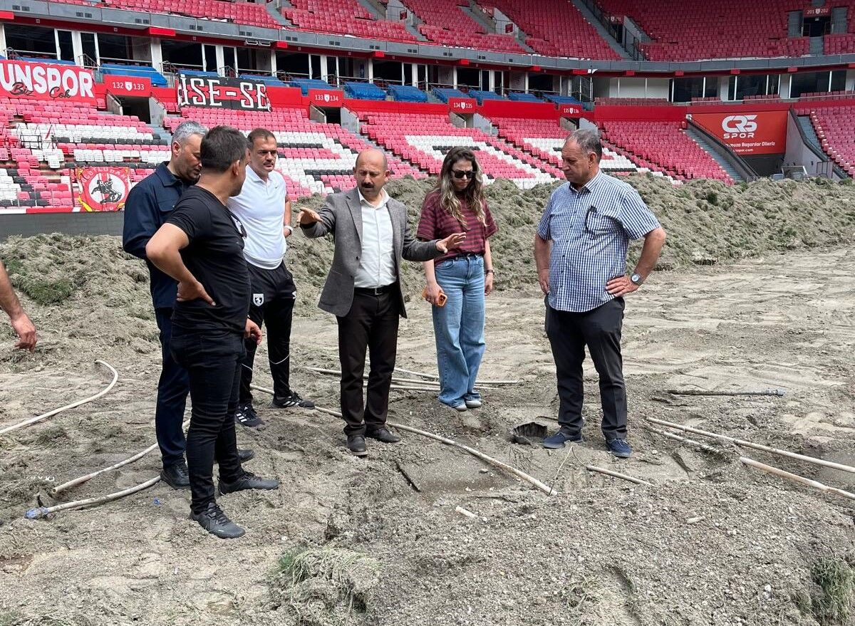 samsun haber: Samsun Yeni 19 Mayıs Stadı yeni sezona hazırlanıyor! 