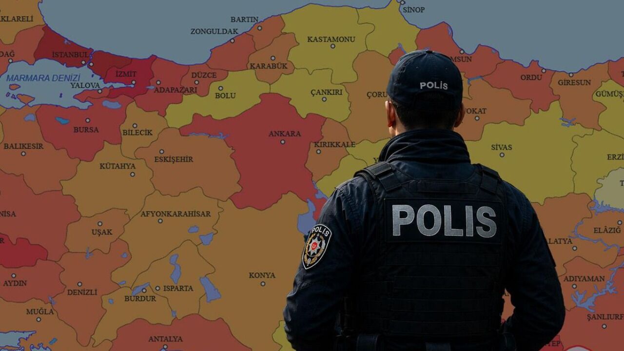 Türkiye'nin en güvenli şehirleri açıklandı!