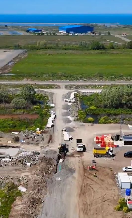 samsun haber: Samsun'da Yeni OSB’ye güçlü altyapı desteği