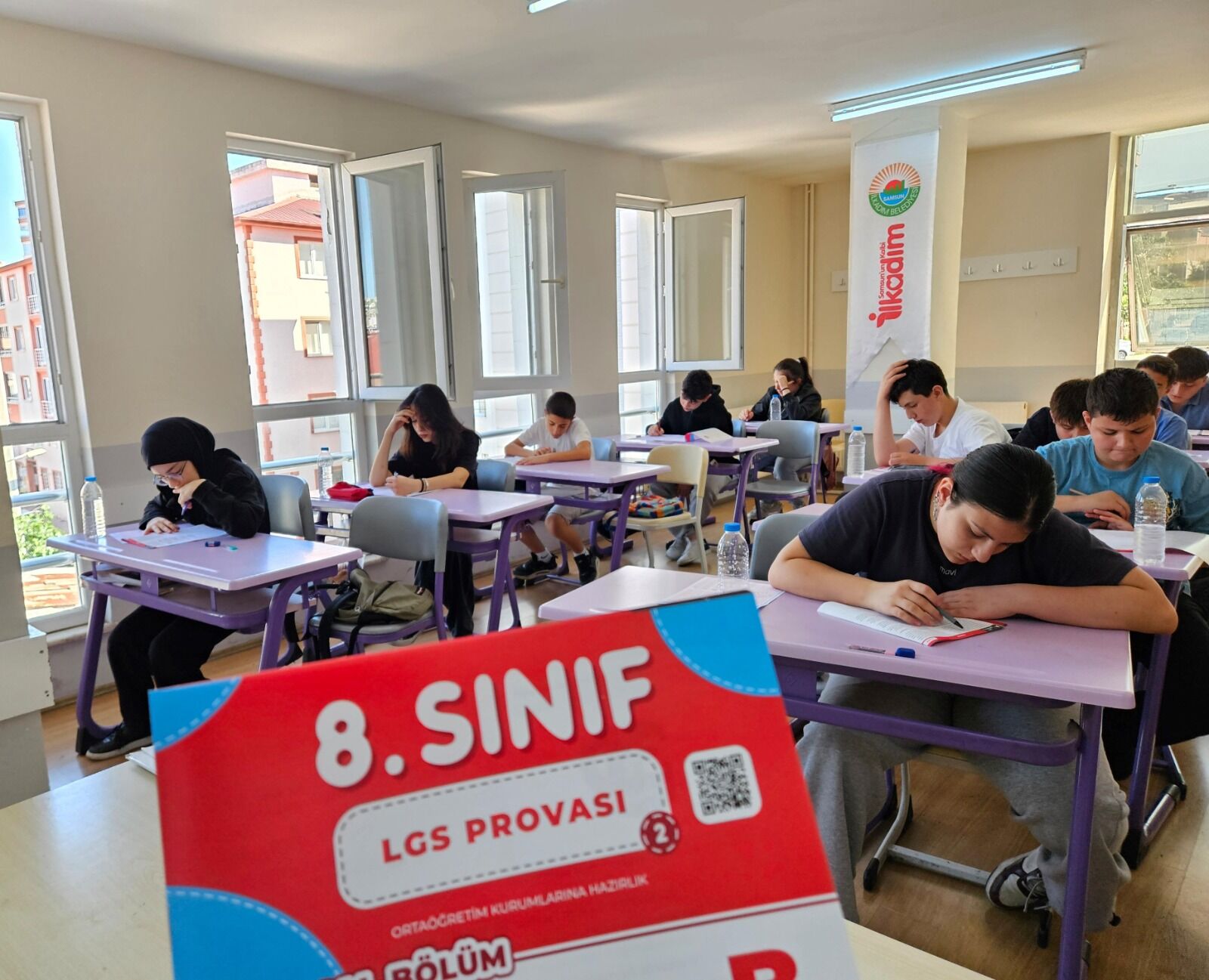 samsun haber: İLKEM'de LGS öncesi son prova