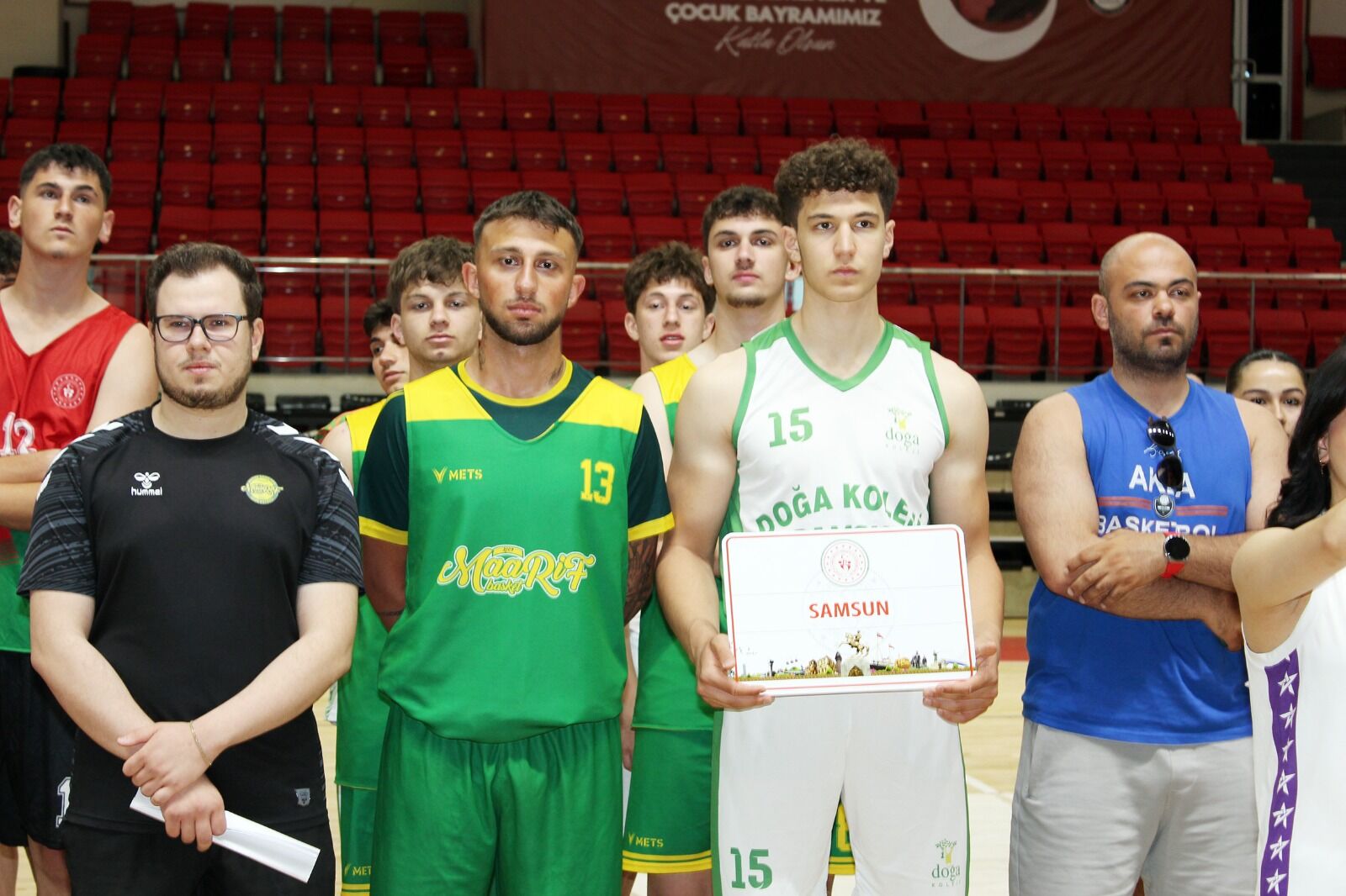 Samsun'da potada bölge heyecanı başladı