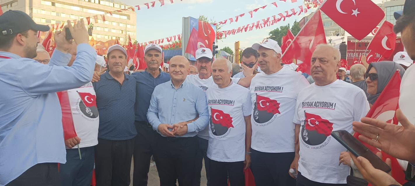 samsun haber İYİ Parti Samsun teşkilatı Ankara mitinginde yerini aldı