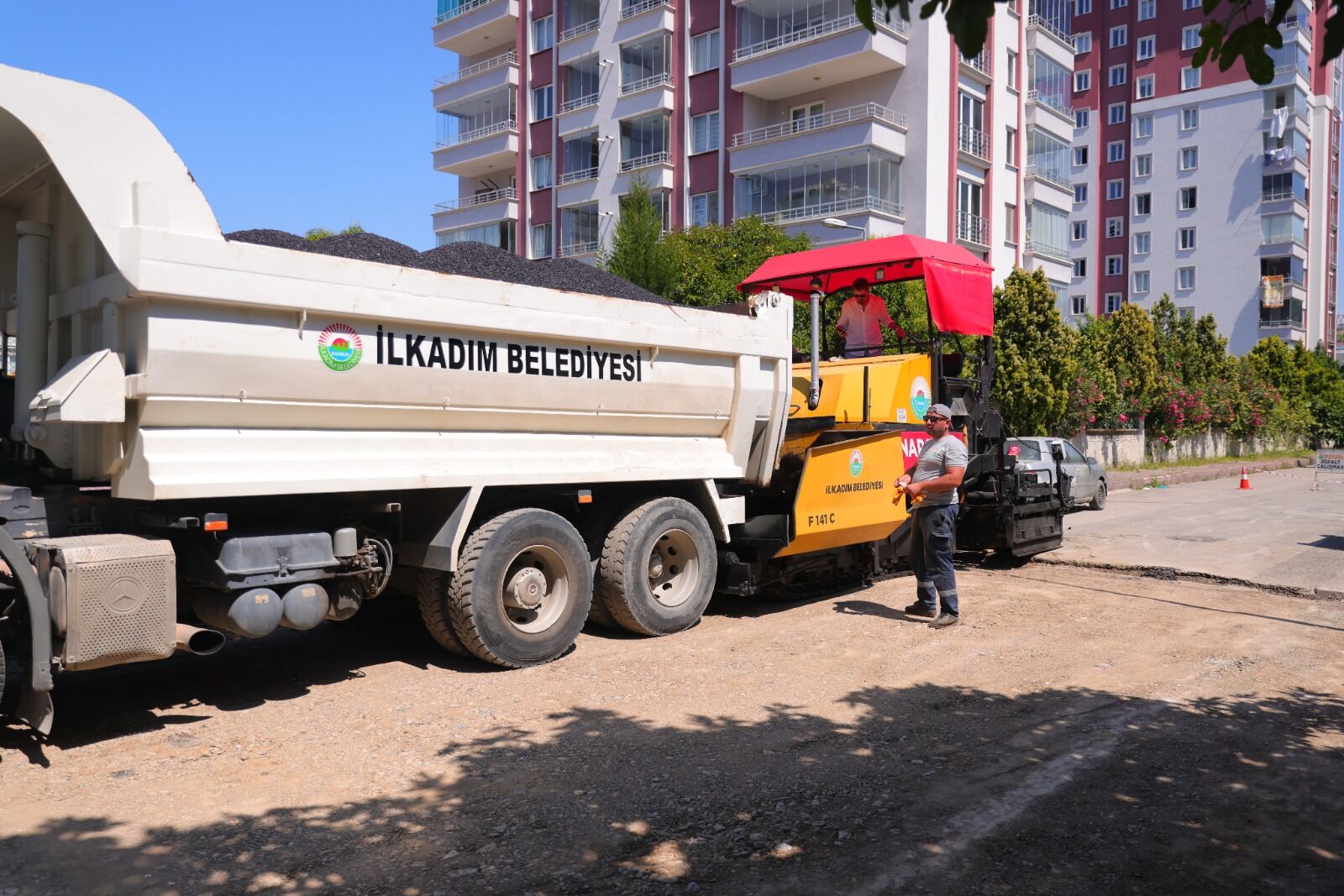 samsun haber: Kırsaldan merkeze yol atağı! İlkadım'da çalışmalar sürüyor