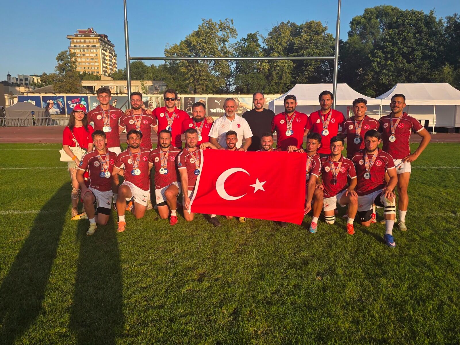 Bafralı milli ragbici Recep Boğaç Aytünür Avrupa üçüncüsü! 
