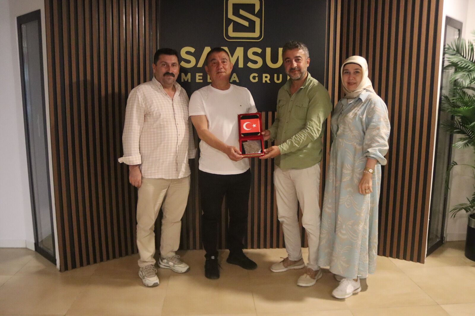 samsun haber Ata toprağı SMG Yayın Kurulu Başkanı Necdet Uzun'a emanet