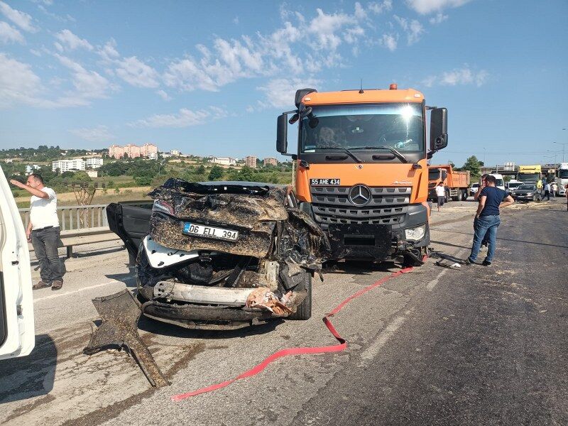 samsun haber: Samsun'da zincirleme kaza! 8 araç birbirine girdi