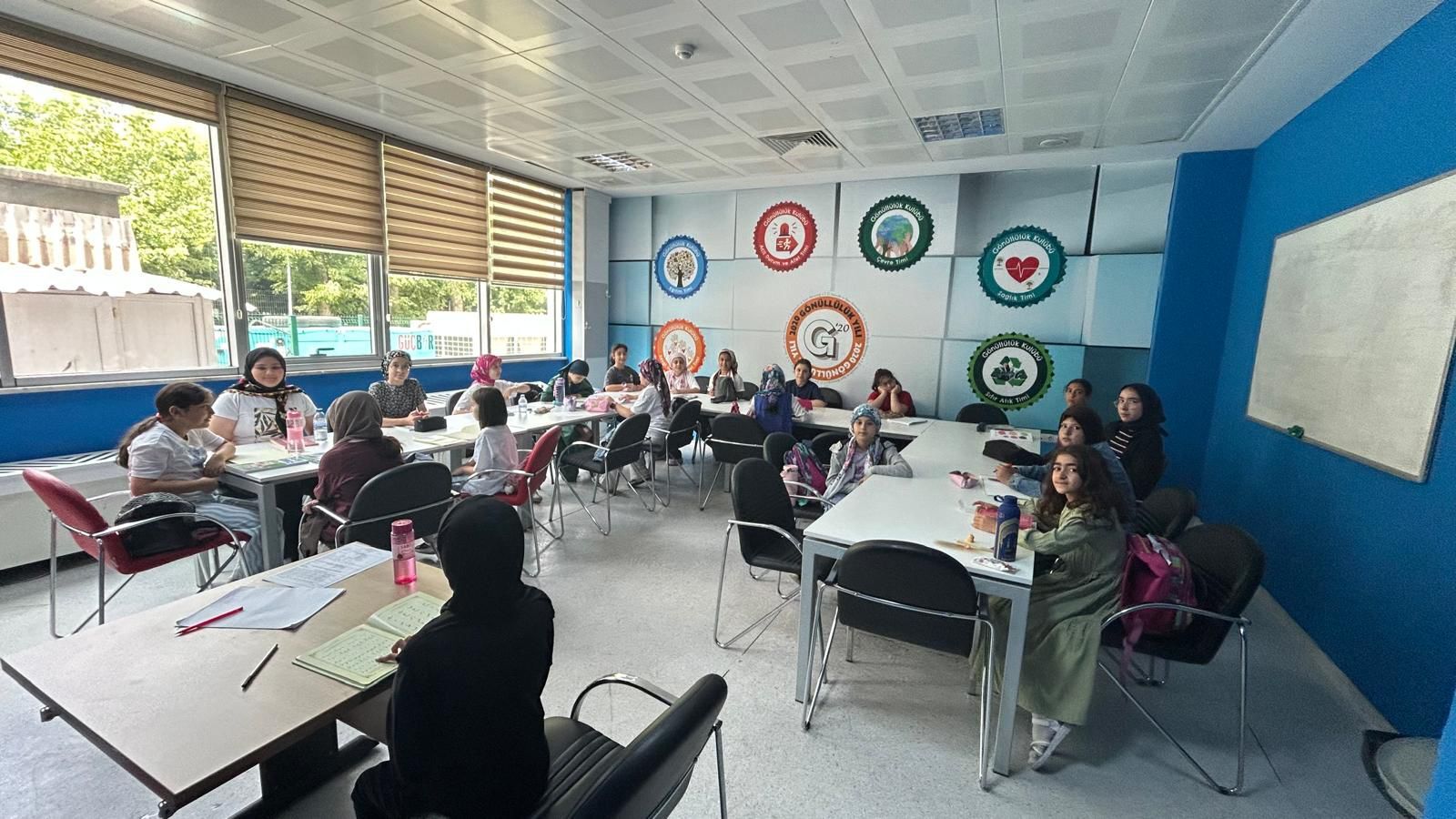 Bafra Gençlik Merkezi'nde yaz Kur'an kursu başladı