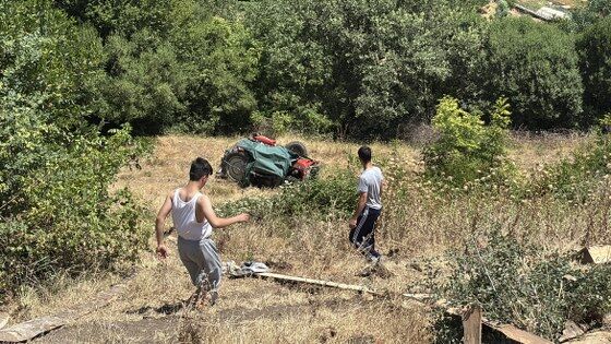 samsun haber: Samsun'da traktör faciası son anda önlendi!