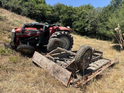 samsun haber: Samsun'da traktör faciası son anda önlendi!