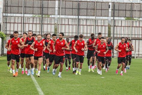 samsunspor haber: Samsunspor vites artırdı! Yoğun tempo