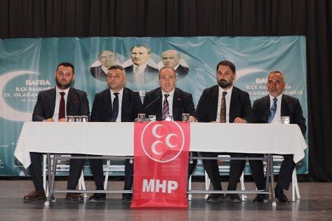 samsun haber: MHP Bafra İlçe Başkanlığına Kemal Şahin seçildi