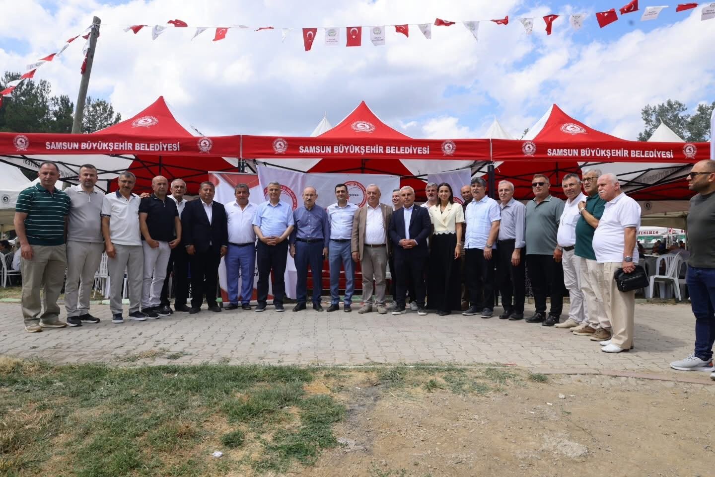 SAMSUN HABER Samsun'da menemen şöleni! 10 bin kişi akın etti
