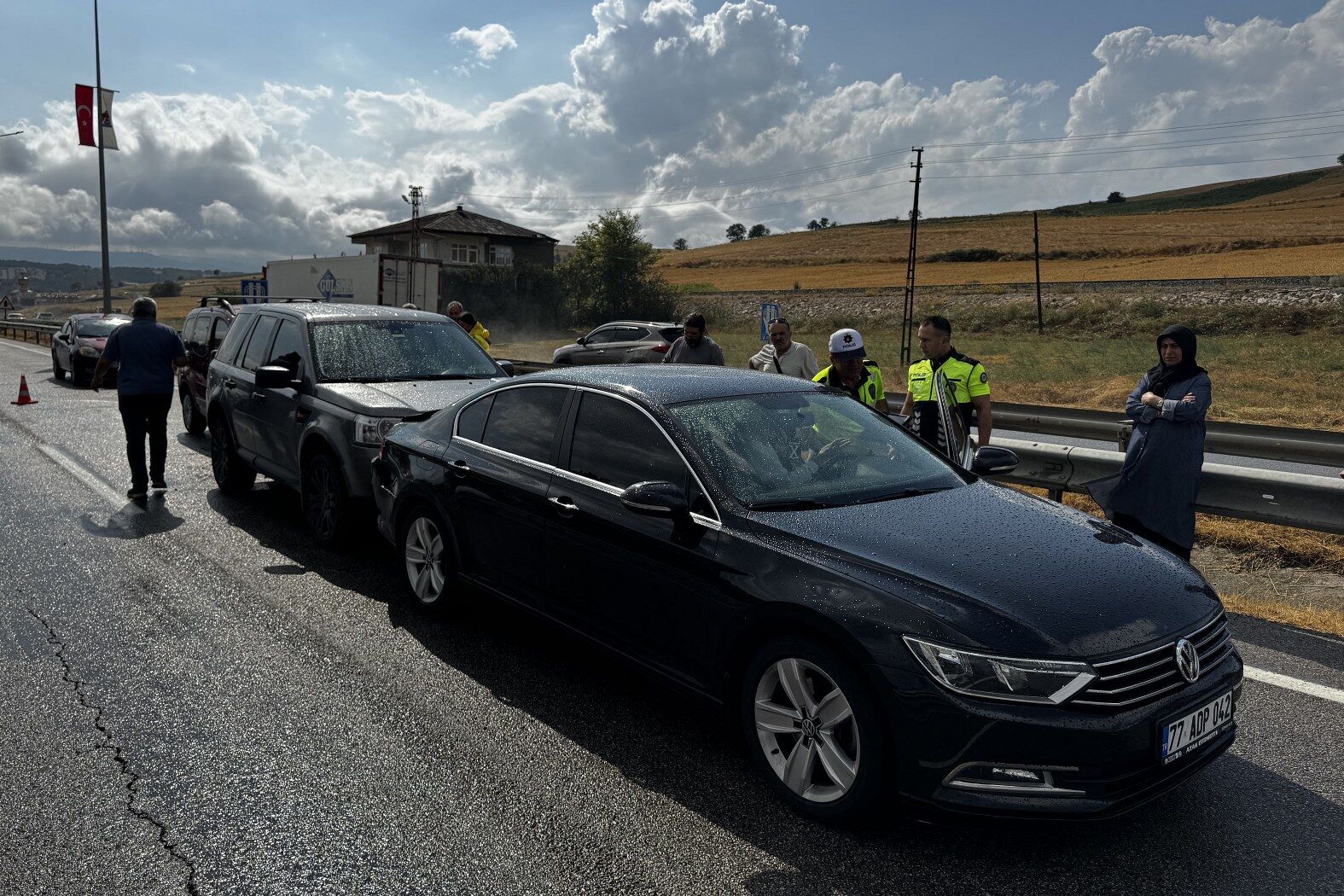 Samsun'da korkutan zincirleme kaza! Ulaşım aksadı