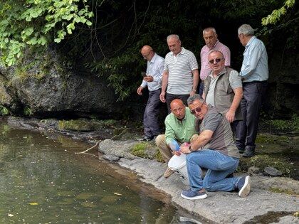 samsun haber: Samsun'daki derelere binlercesi bırakıldı!