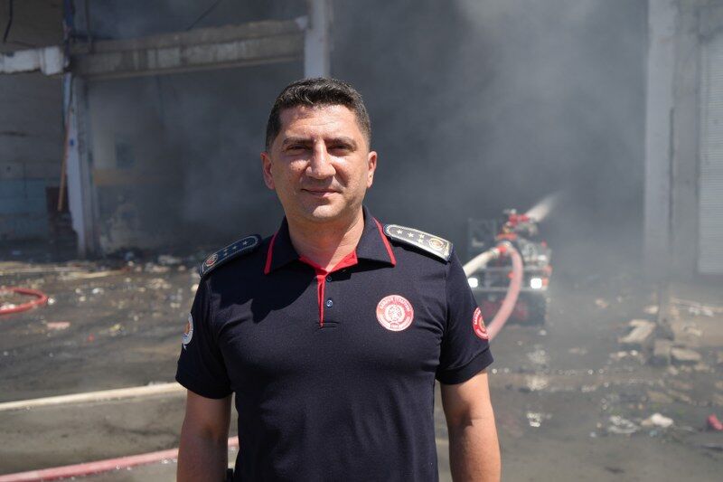 Samsun İtfaiyesi'nin yeni silahı göreve çıktı!