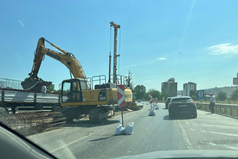 samsun haber: Samsun Çevre Yolu'nda kilometrelerce araç kuyruğu